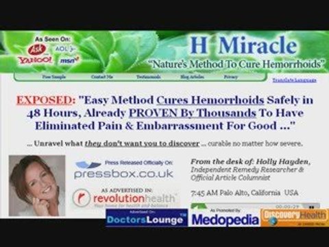 Hemorrhoid Treatment That Works!