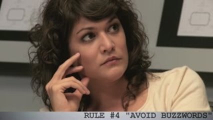 Rule #4 - Buzz Words