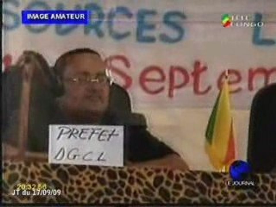 Ouverture des journées de reflèxion au conseil local du Pool