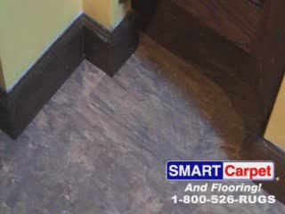 SMART Carpet - Quadra Grout Tile Terra - During Install