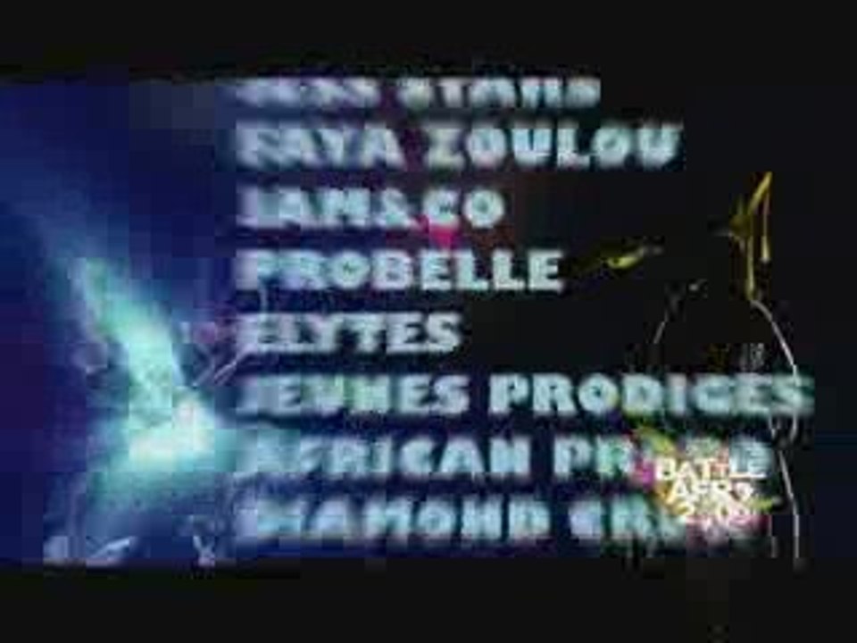 BATTLE AFRO 2009: PROMO OFFICIEL 27 septembre à la Cigale
