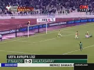 Panathinaikos : 1 - Galatasaray : 3