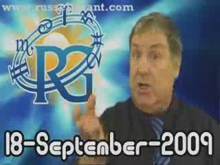 RussellGrant.com Video Horoscope Leo September Friday 18th
