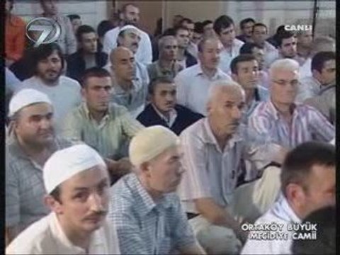 ADEM KARABEY KADİR GECESİ ortaköy camii kanal 7 ramazan 2009