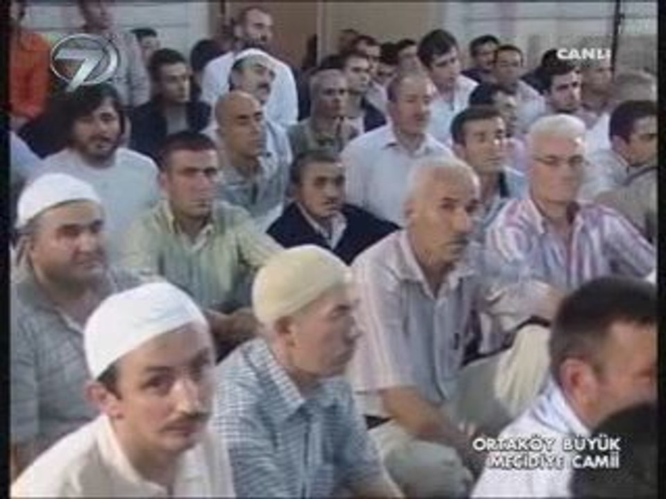 ADEM KARABEY KADİR GECESİ ortaköy camii kanal 7 ramazan 2009