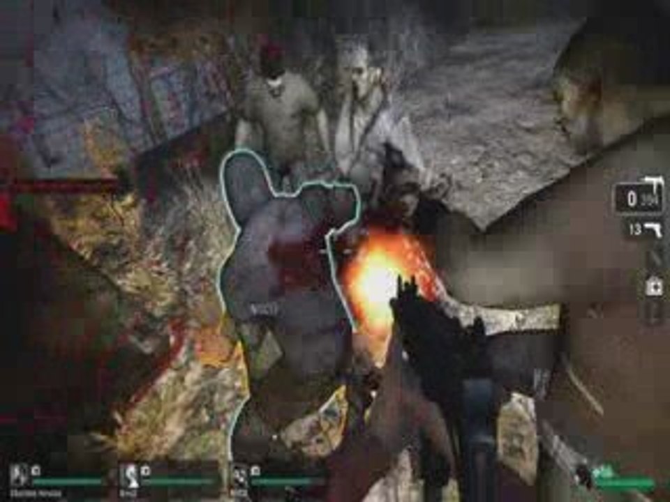 LEFT 4 DEAD VERSUS MODE : BLOOD HARVEST ( PARTIE 1)