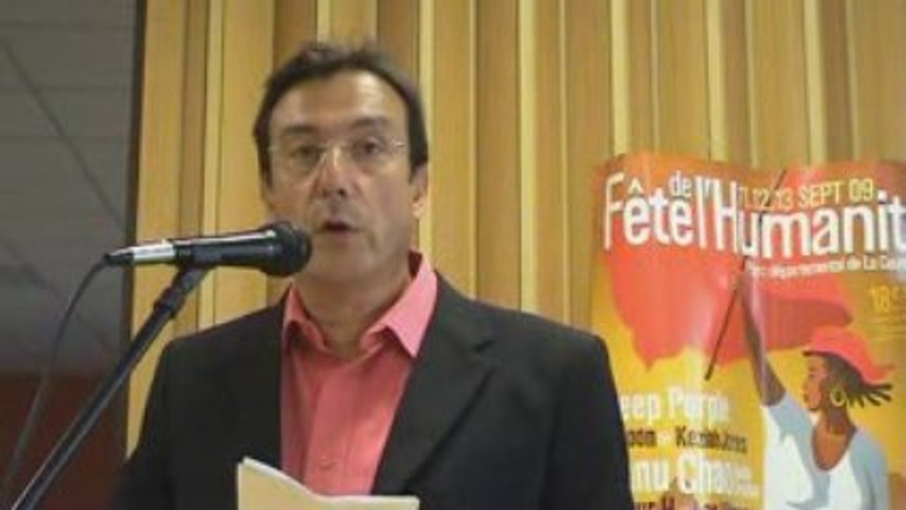 Rentrée du PCF du Loiret - Discours de Marc Brynhole