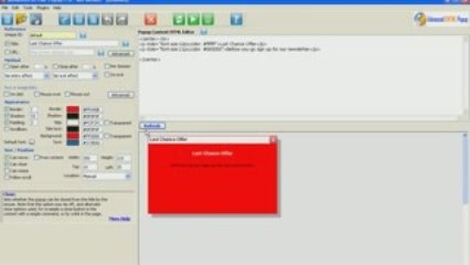 JavaScript Exit Popup Software