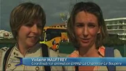 Une drôle de bicyclette pour les personnes âgées (Vendée)