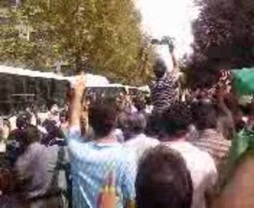 Manifestation des opposants iraniens le jour de Qods