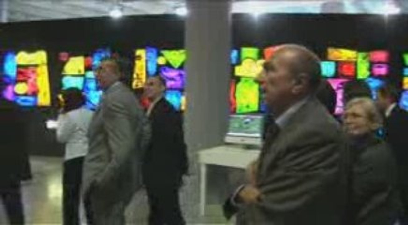 Vernissage de la Xe Biennale d'Art contemporain de Lyon