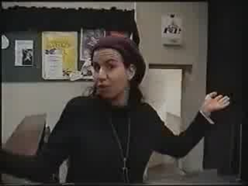 Visite de la fac de lettres, exposé théatre