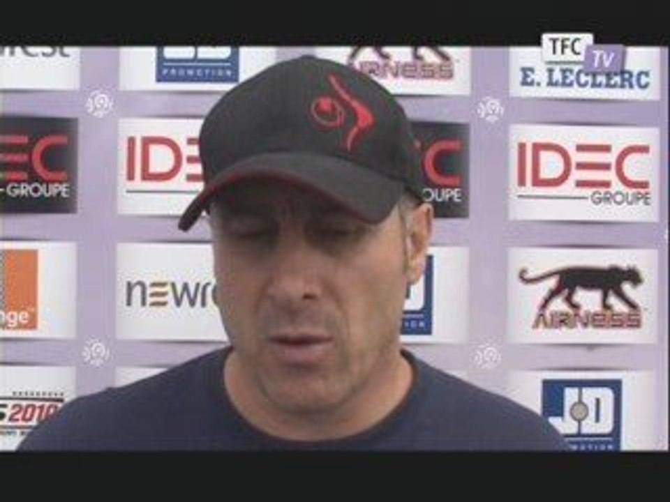 Réaction Alain Casanova