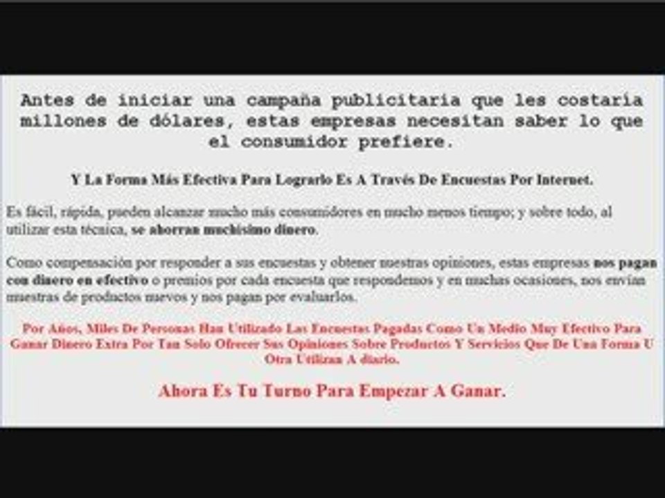 Como Ganar Dinero Por Internet Desde Casa. Trabajo En Casa