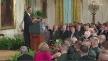 Obama Awards Medal Of Honor To Staff Sergeant Jared C. Monti