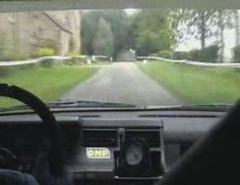 camera embarquer RS Andenne 2005, Super 5 GT Turbo