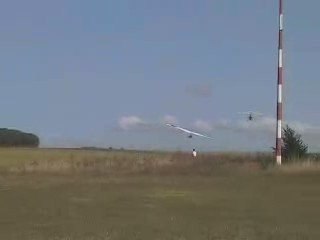 Premier vol d'Arnaud en remorqué