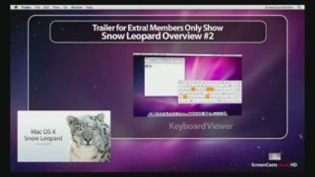 216 - [Tr] Snow Leopard Overview #2 [Trailer]