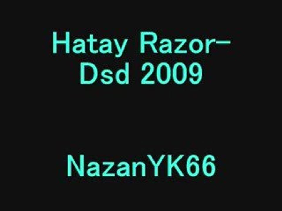 Hatay Razor-Dsd 2009