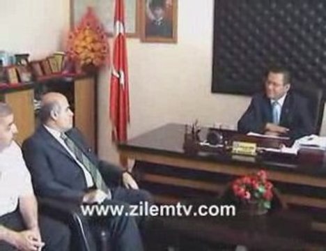 Millet vekili Hüseyin Gülsün Zile Kaymakamı ziyareti