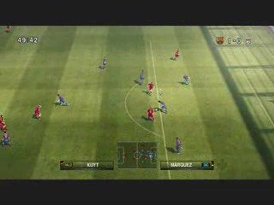 Barcelone 2 - 0 Liverpool Démo PES 2010 Ibrahimovic