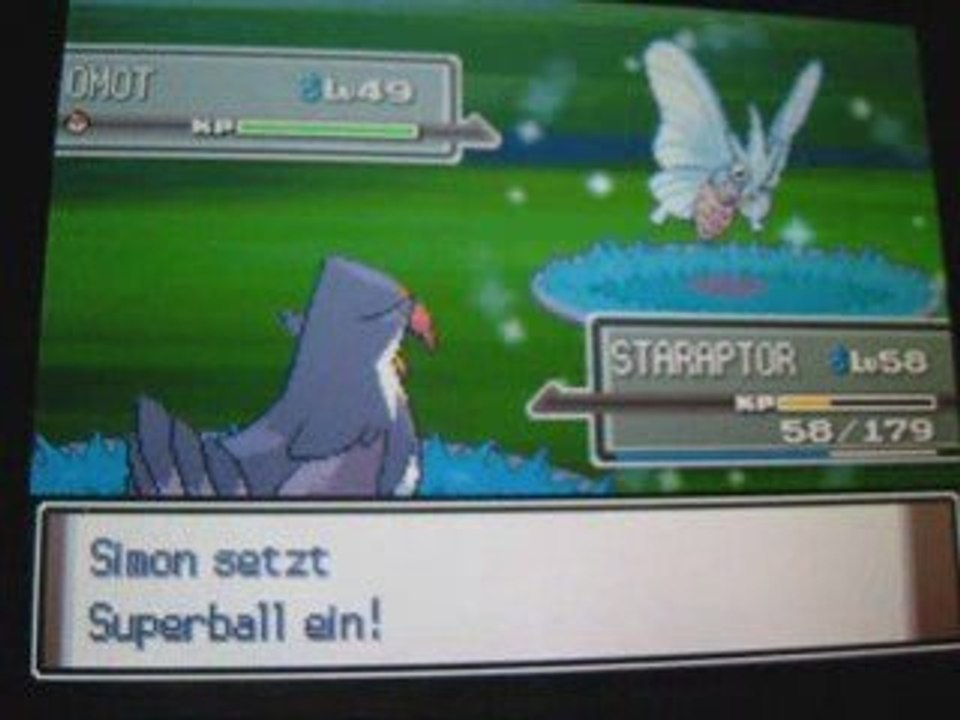 Shiny Venomoth / Omot Caught with Pokèradar + Shiny Patch