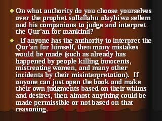 Why Hadith rejection is wrong-2