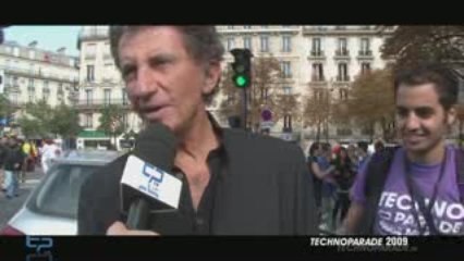 Techno Parade 09 - Interview de Jack Lang