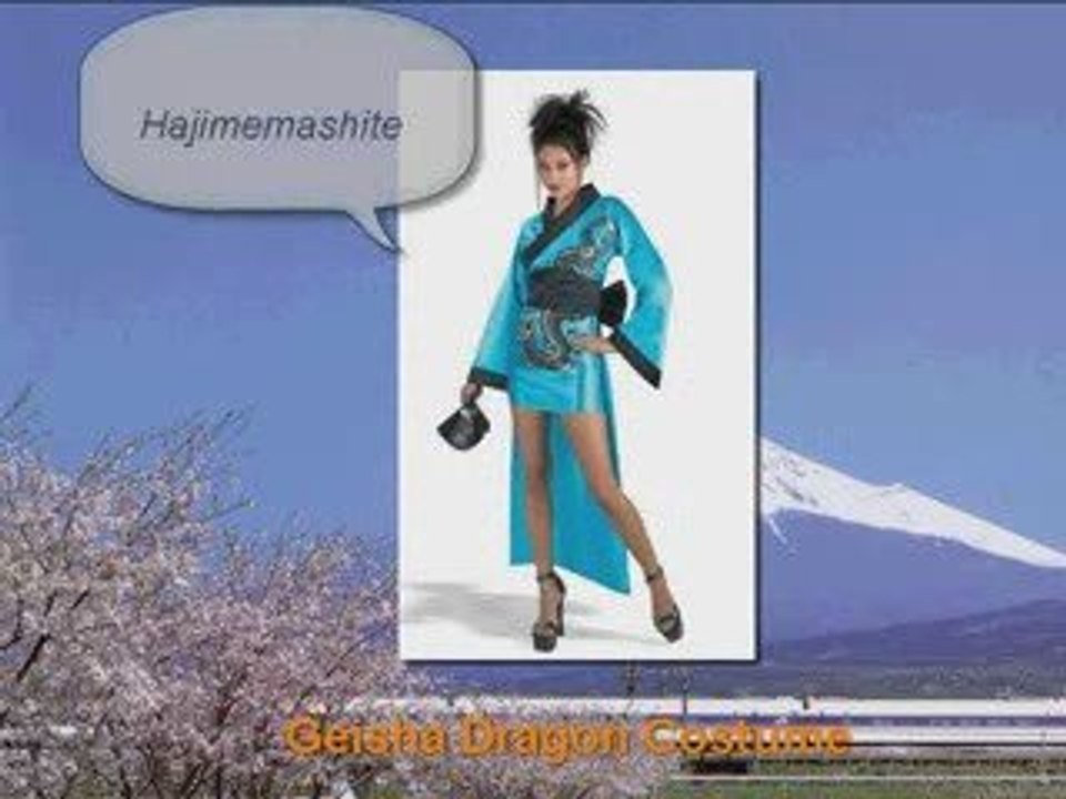 Geisha Costume - Oriental And Exotic Outfits For Halloween