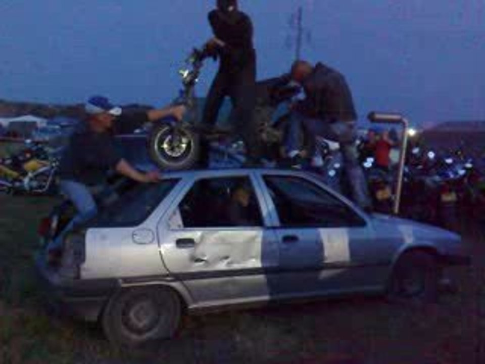 bol d'or 2009 ZX nettoyage du toit