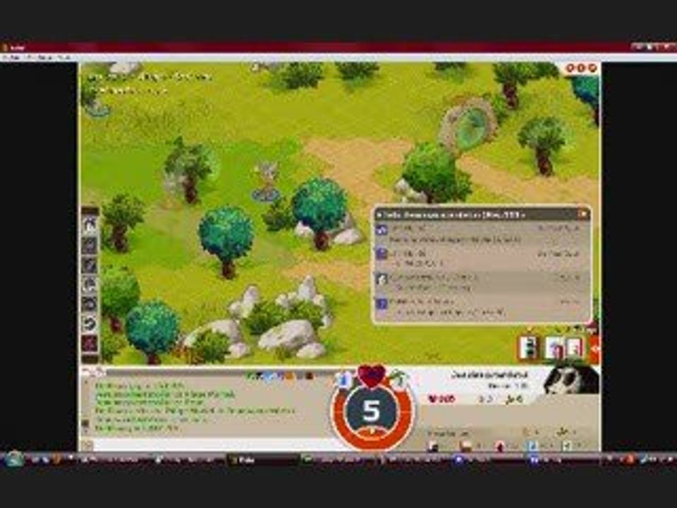 sram lvl 101 brumaire video n°2 dofus