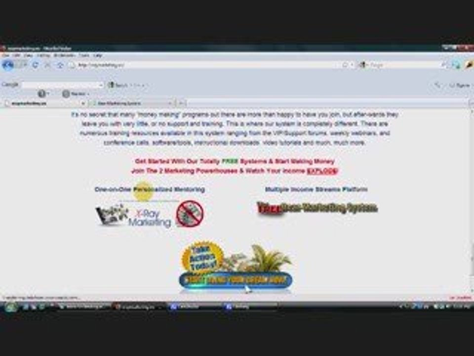make money online with xray marketing bear marketing system