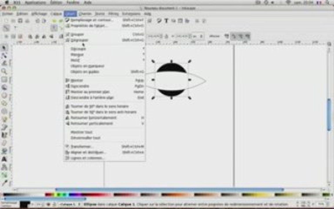 Astuce inkscape les groupes (rappel)