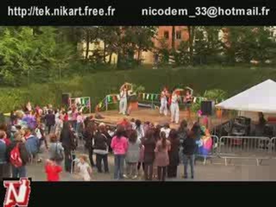 Rayo'Salsa démo à la MAISON DES BORDS DE SEINE le 20.06.2009