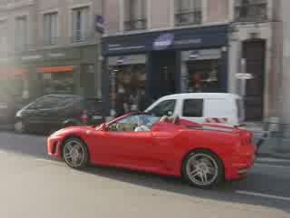 F430 spyder et maserati granturismo