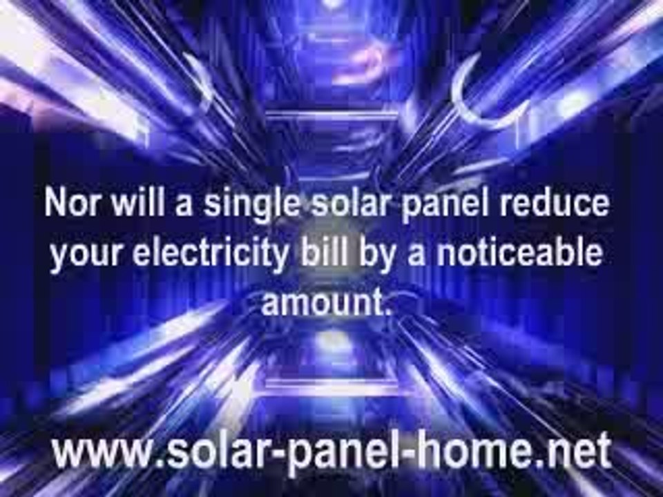 Solar Panel Home Kits - Don't Get Scammed, part 1