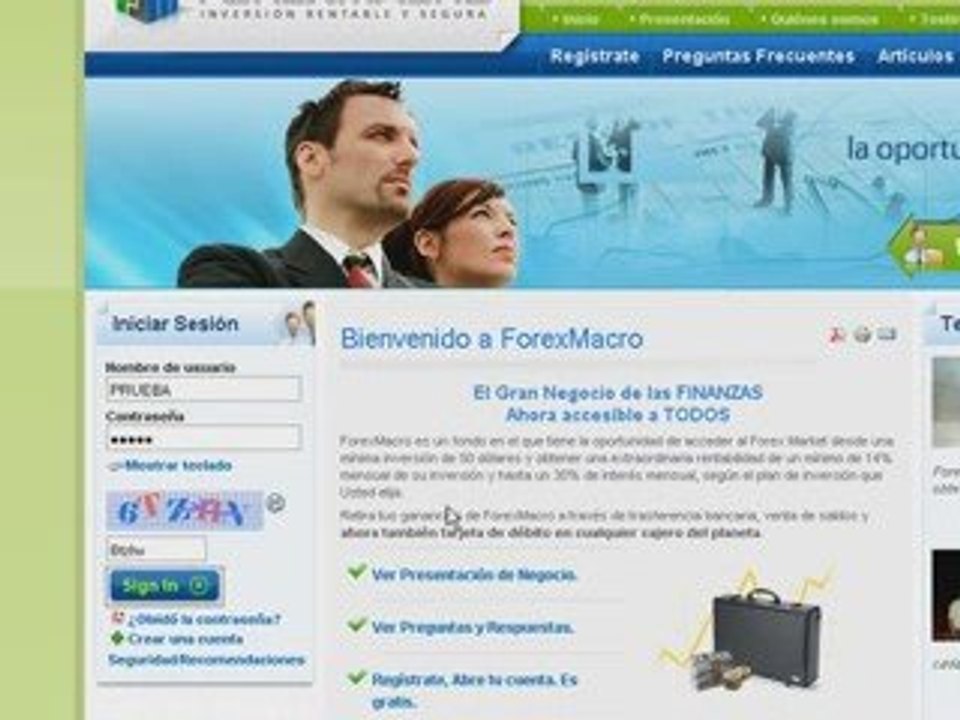 Fraude, estafa o phishing ForexMacro. Ten cuidado!