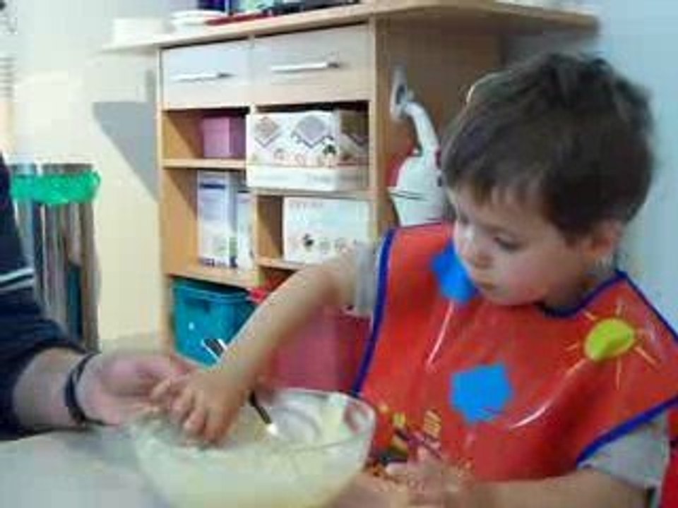 18 septembre 09, cuisine avec papa