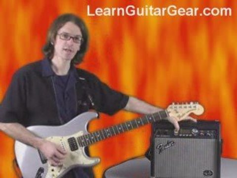 Various Backing Tracks on a Fender G-DEC guitar amplifier