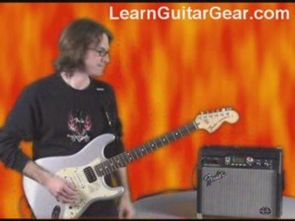 Developing a sense of musical timing on a Fender G-DEC