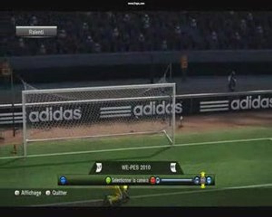 reprise de volée extérieure de Thierry henri sur pes 2010