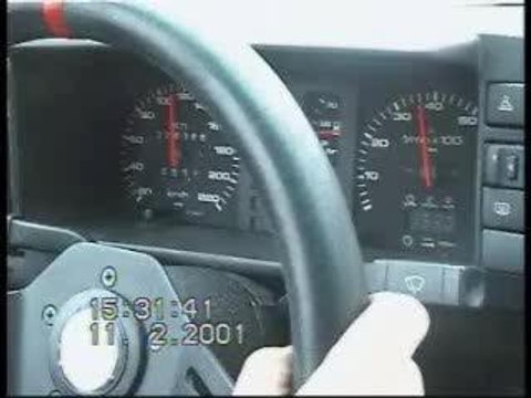 [VW] Golf Mk2 Turbo 110-220km/h => 8sec