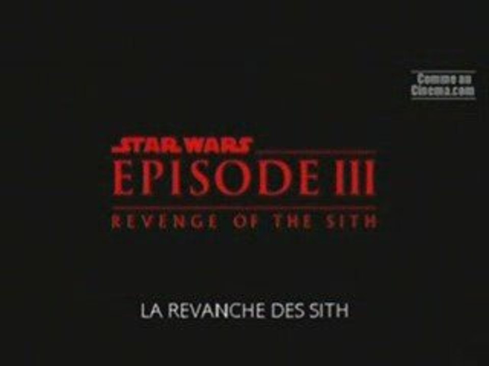STAR WARS - La Revanche des Sith - B.A.