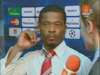 Interview Evra - Besiktas 0 - 1 Man Utd 15.09.09