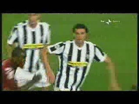 JUVENTUS - Livorno 2 - 0 Gol Iaquinta Marchisio Serie A 2009