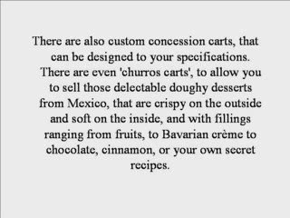 Concession Carts Business Tips