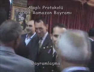 Alaplı'da bayramlaşma
