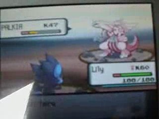Palkia shiny : Capture (4/5)