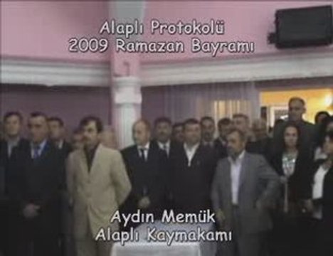 Aydın Memük Alaplı bayramlaşma