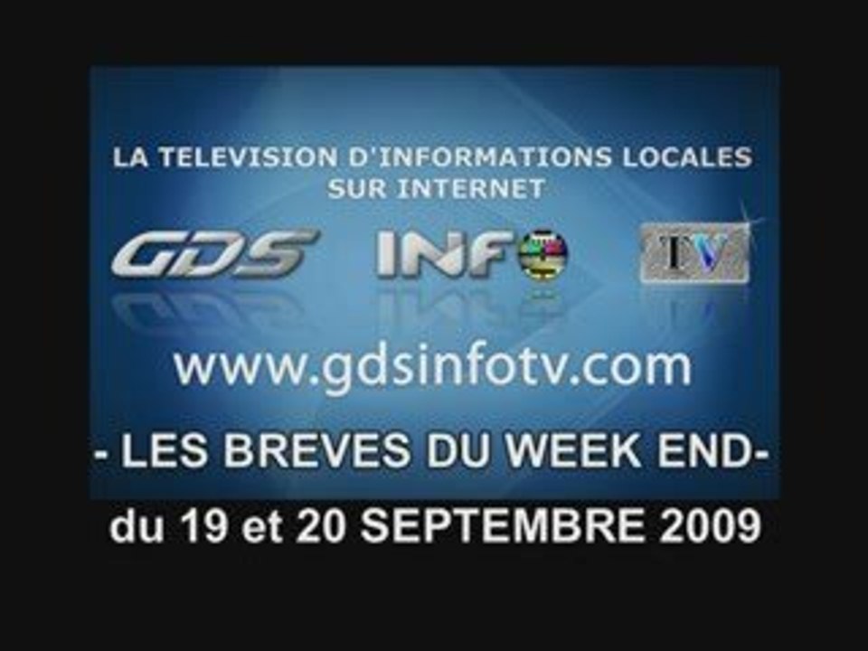 GDSINFOTV LES BREVES DU 19 ET 20 SEPTEMBRE 2009